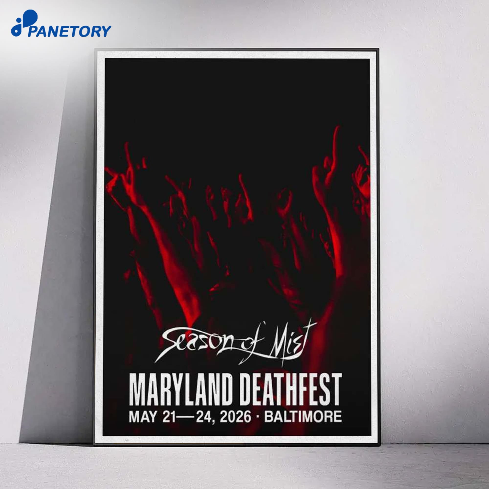 Maryland Deathfest Concert Baltimore May 21-24 2026 Poster 4 Maryland Deathfest Concert Baltimore May 21-24 2026 Poster 1