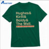 Minnesota Hockey Ampersand Hughes & Kirill & Boldy & The Wall T-shirt 2
