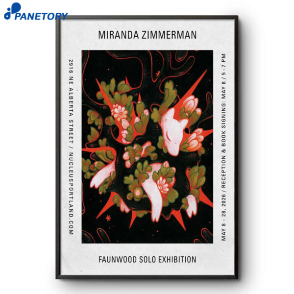 Miranda Zimmerman Bayne Nucleus Portland May 8 2026 Poster