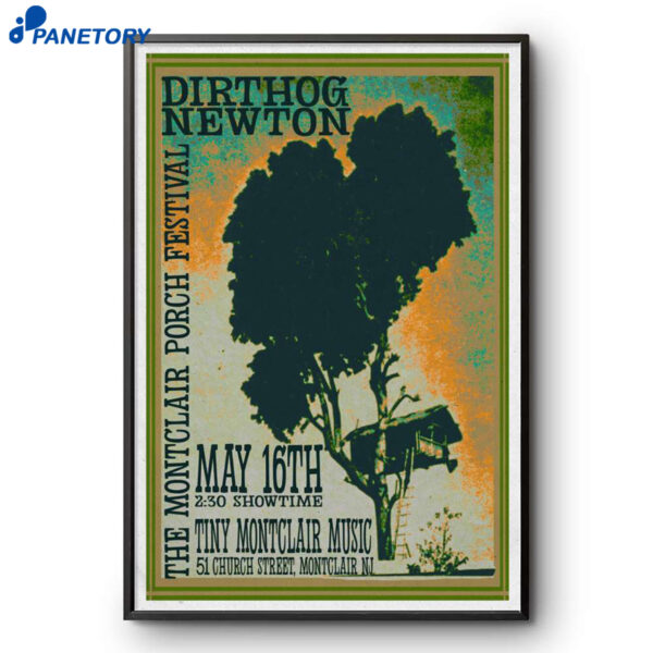 Montclair Porchfest New Jersey May 16 2026 Poster