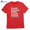 Montreal Hockey Ampersand Cole & Zukes & Slaf & Lane & Dobes T-shirt 1