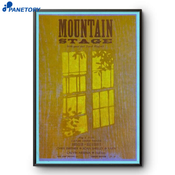 Mountain Stage Charleston May 03 2026 Poster
