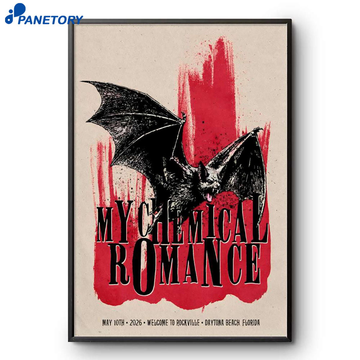 My Chemical Romance Daytona Beach Fl May 10 2026 Poster 2 My Chemical Romance Daytona Beach Fl May 10 2026 Poster