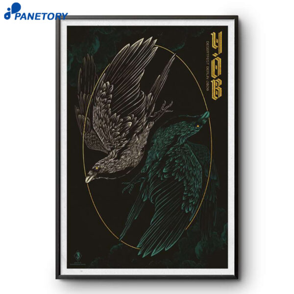 New Yob Desertfest Berlin 2026 Poster