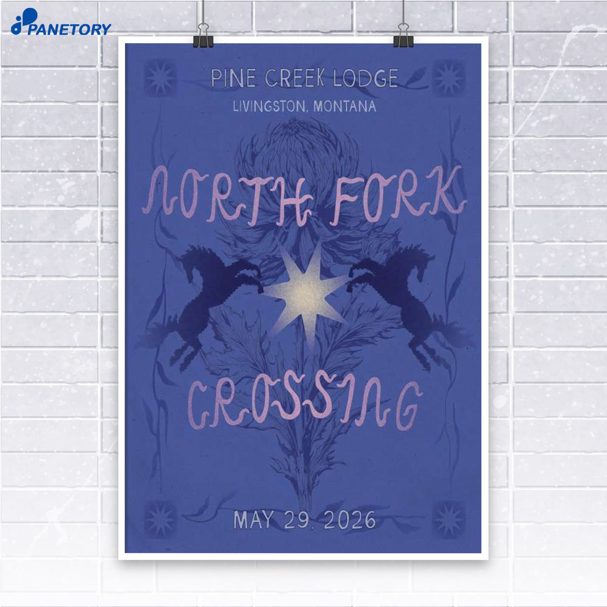 North Fork Crossing Livingston Pine Creek Lodge May 29 2026 Poster North Fork Crossing Livingston Pine Creek Lodge May 29 2026 Poster