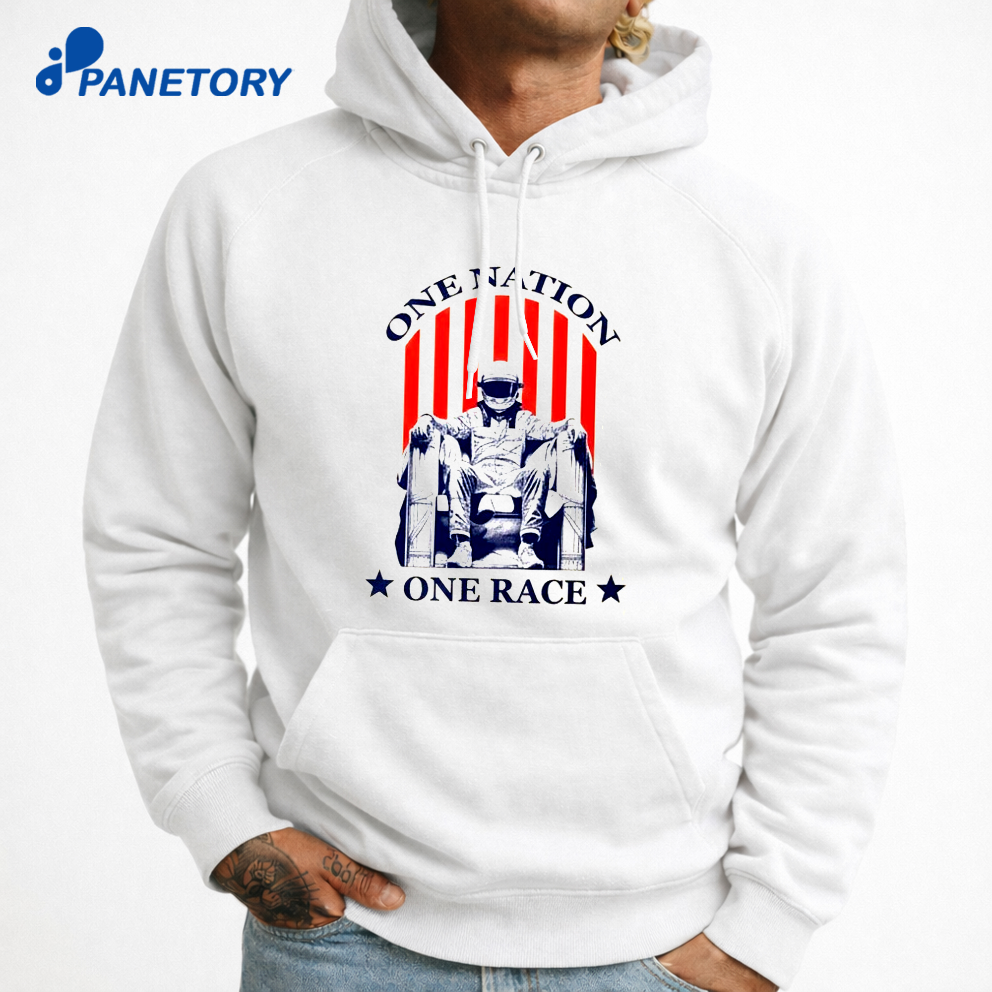 One Nation One Race T-Shirt 7 One Nation One Race T-Shirt 3