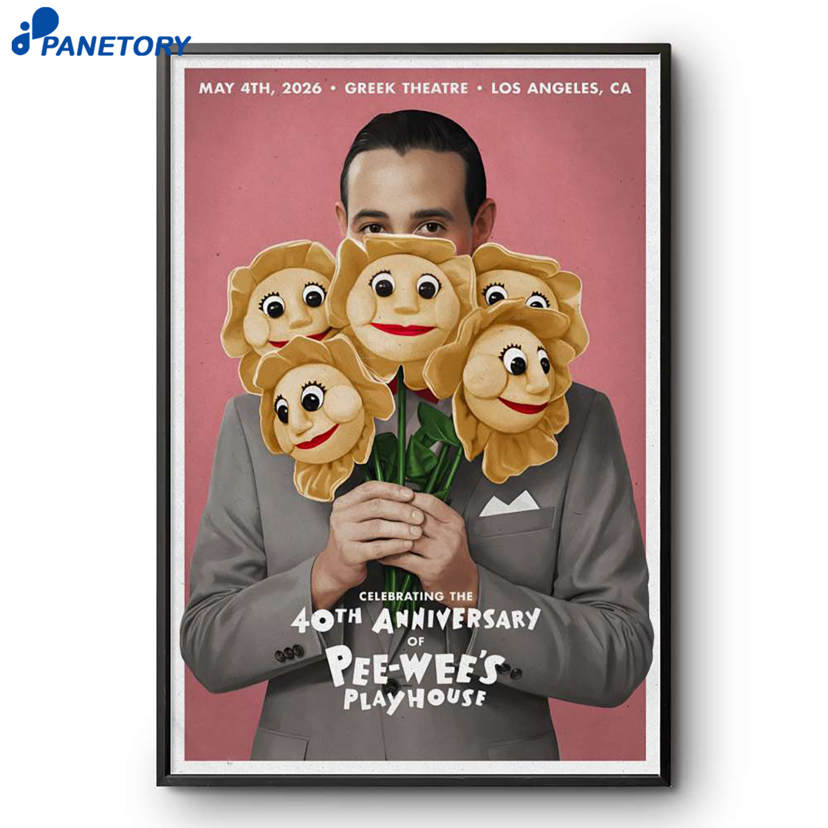 Pee Wee Herman Los Angeles Ca May 4 2026 Poster 2 Pee Wee Herman Los Angeles Ca May 4 2026 Poster
