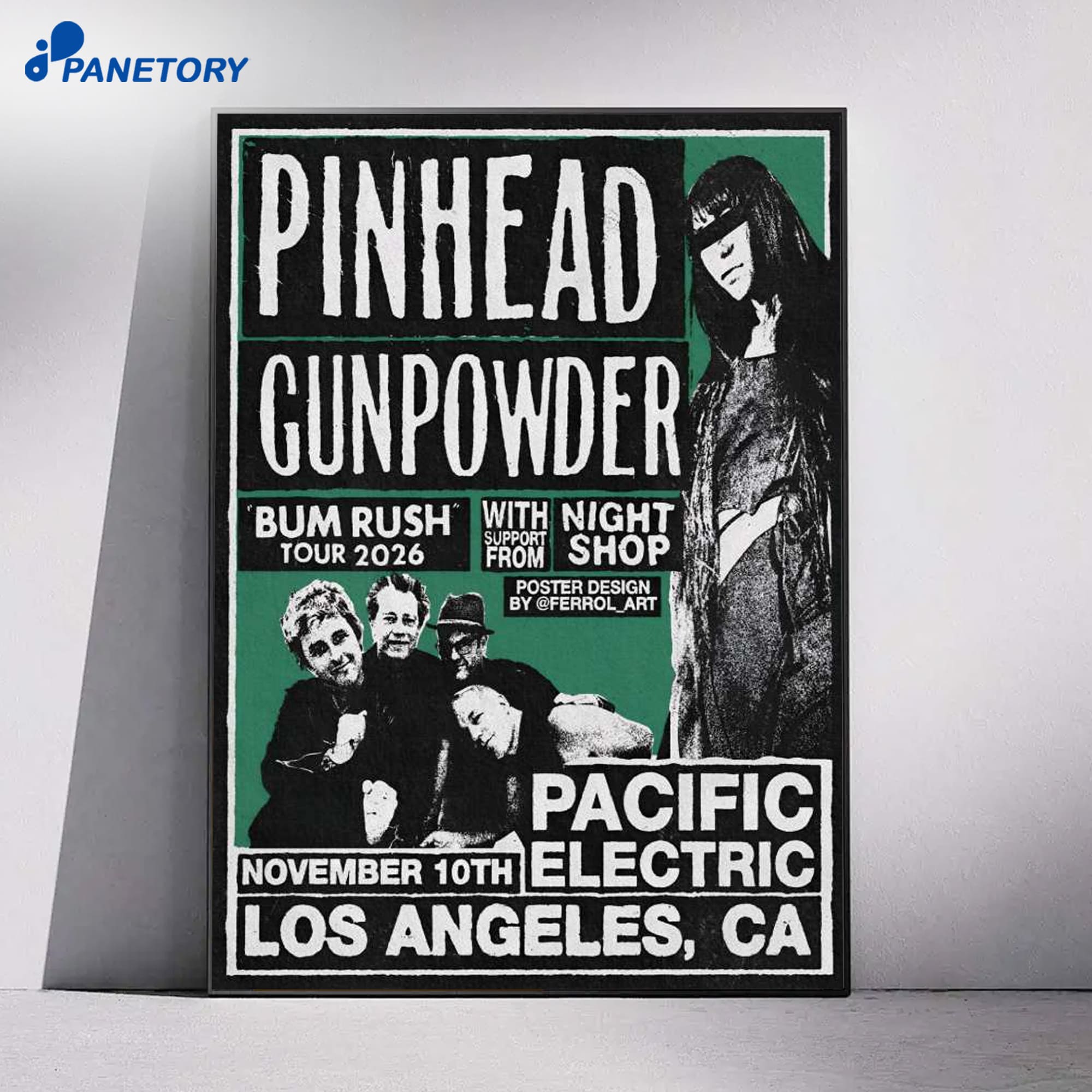 Pinhead Gunpowder Pacific Electric Los Angeles Ca Nov 10 2026 Poster 4 Pinhead Gunpowder Pacific Electric Los Angeles Ca Nov 10 2026 Poster 1