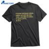 Poorly Rated Star Wars Movie Review T-shirt 1