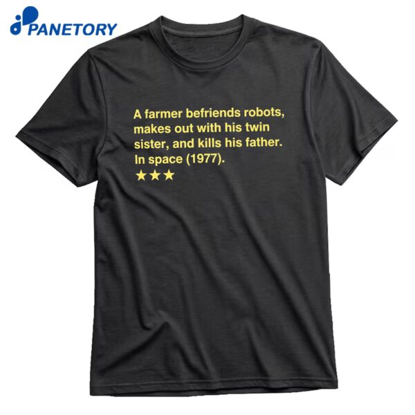 Poorly Rated Star Wars Movie Review T-Shirt