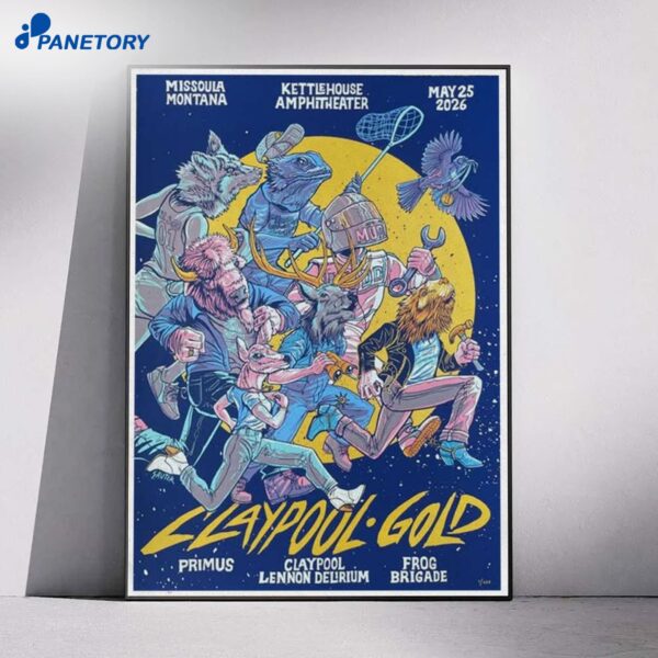 Primus Claypool Gold Missoula MT May 25 2026 Poster
