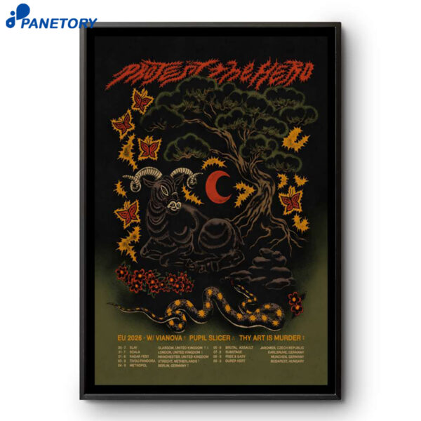 Projest The Hero European Tour 2026 Poster
