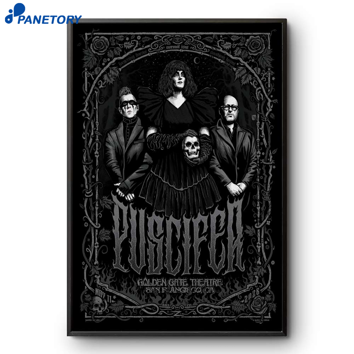 Puscifer Golden Gate Theatre San Francisco Ca May 11 2026 Poster 2 Puscifer Golden Gate Theatre San Francisco Ca May 11 2026 Poster