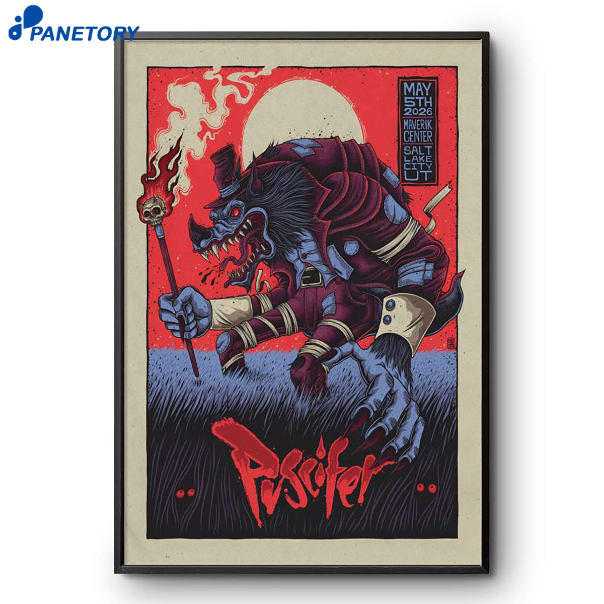 Puscifer Salt Lake City Tour May 5 2026 Poster 2 Puscifer Salt Lake City Tour May 5 2026 Poster