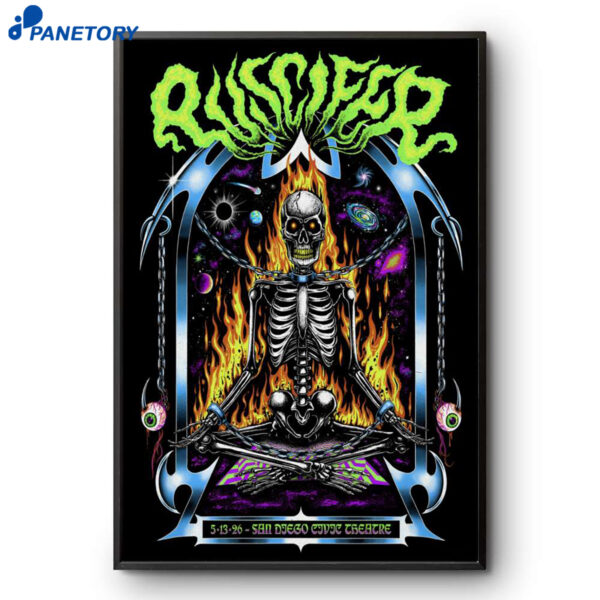 Puscifer San Diego CA May 13 2026 Poster