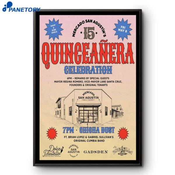 Quinceañer Mercado San Agustín May 8 2026 Poster