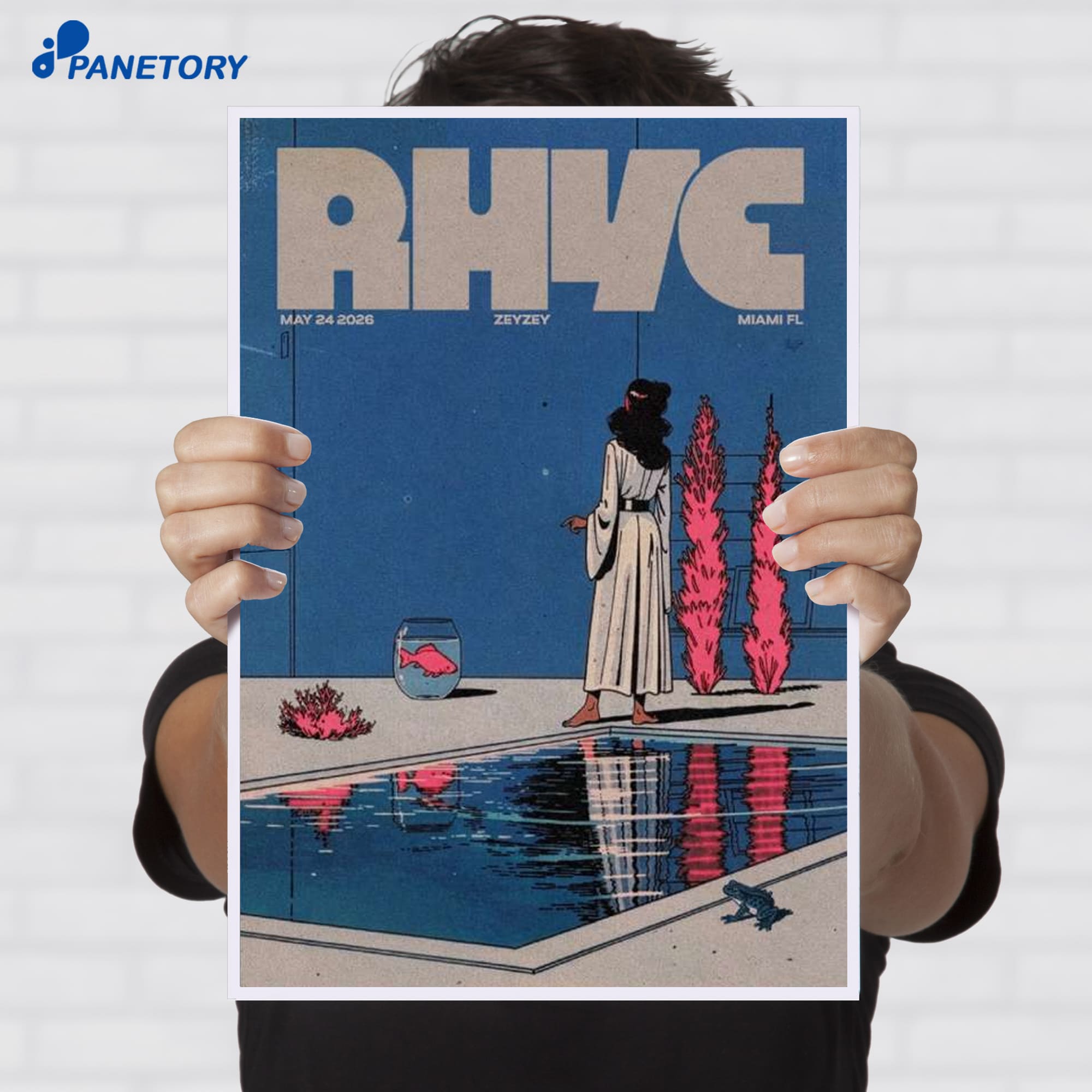 Rhye Tour Miami Florida May 24 2026 Poster Rhye Tour Miami Florida May 24 2026 Poster