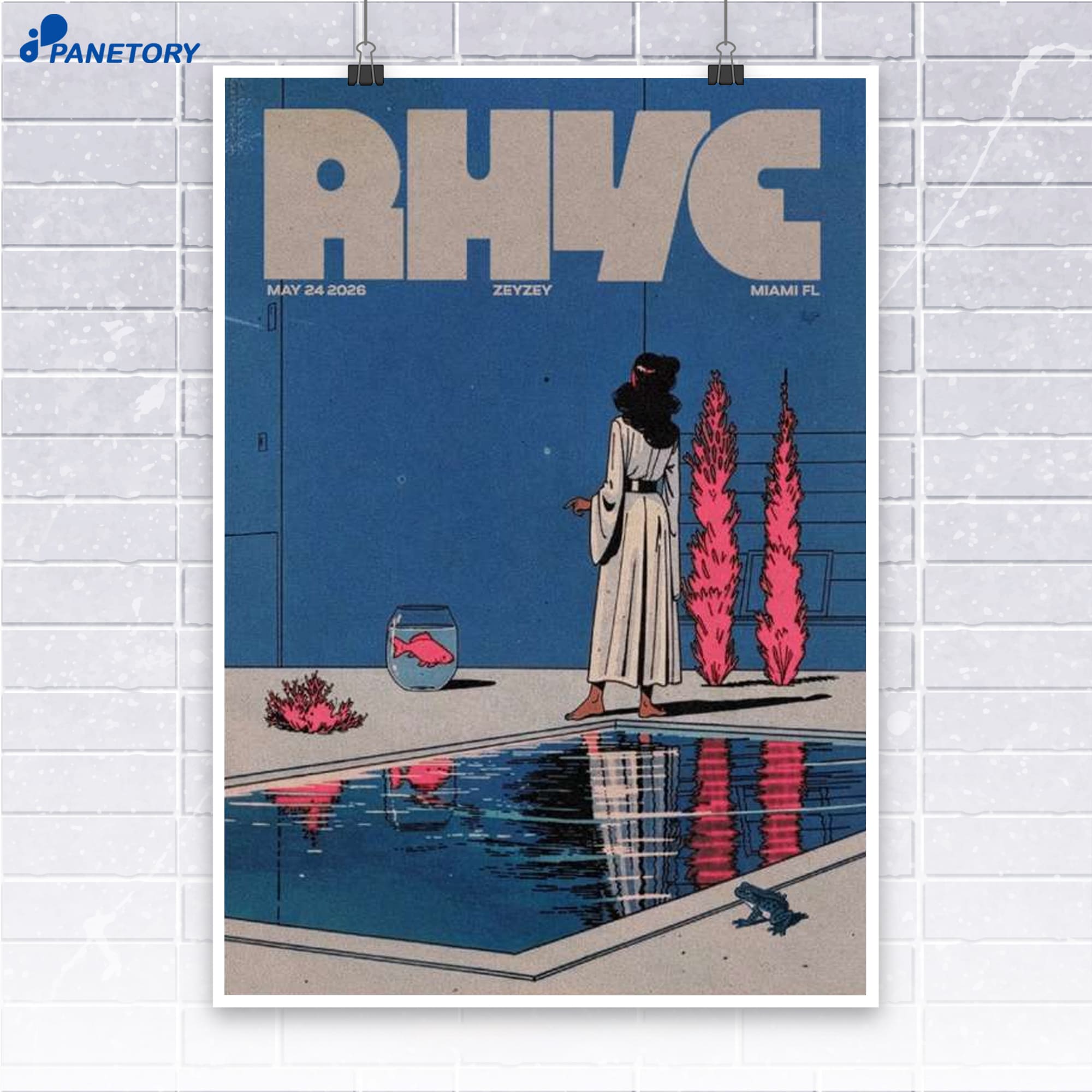 Rhye Tour Miami Florida May 24 2026 Poster Rhye Tour Miami Florida May 24 2026 Poster