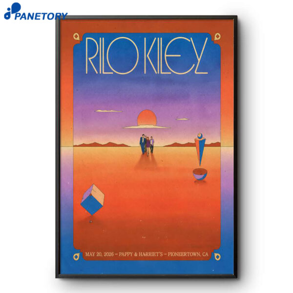 Rilo Kiley Pioneertown CA May 20 2026 Poster