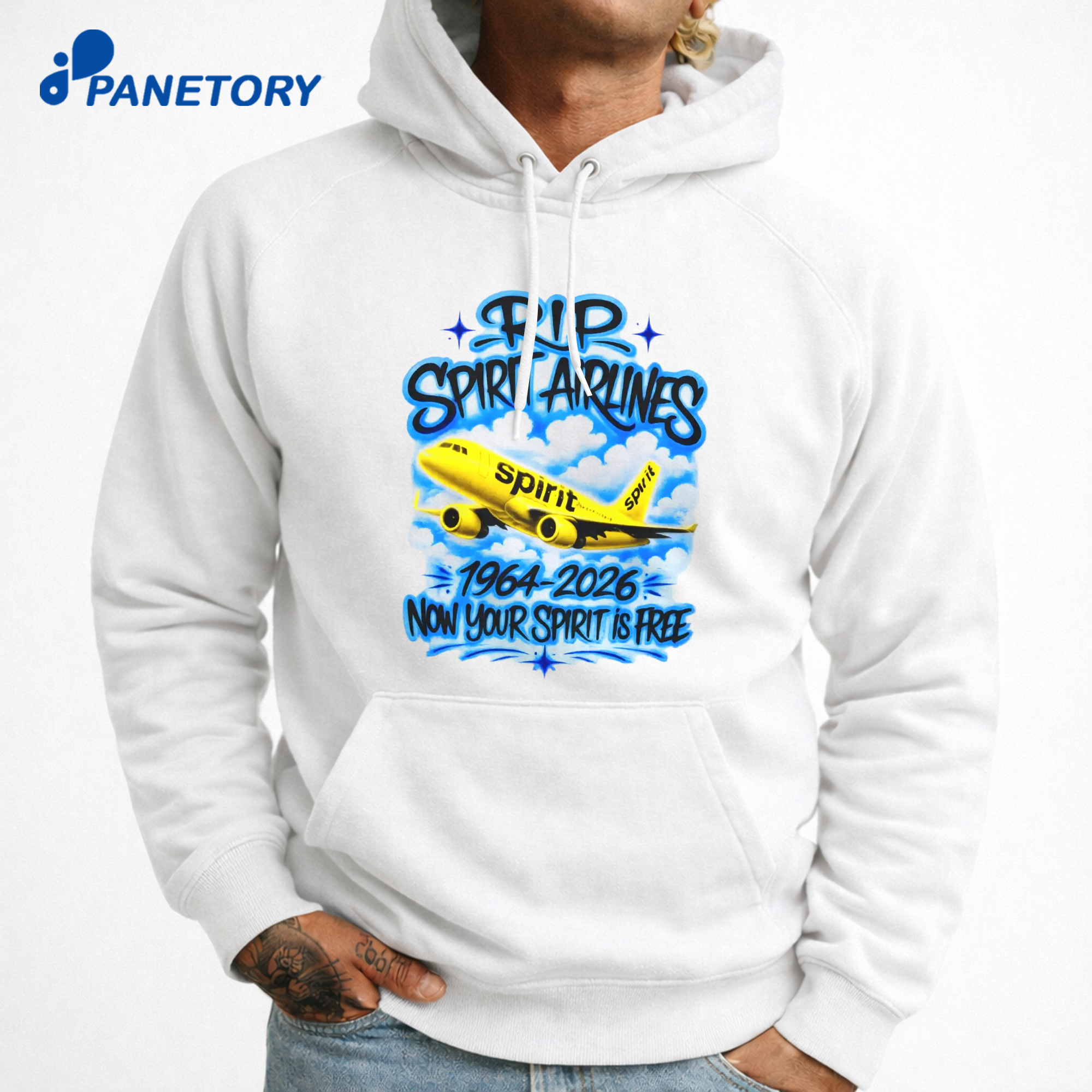 Rip Spirit Airlines 1964-2026 Now Your Spirit Is Free T-Shirt 7 Rip Spirit Airlines 1964-2026 Now Your Spirit Is Free T-Shirt 3
