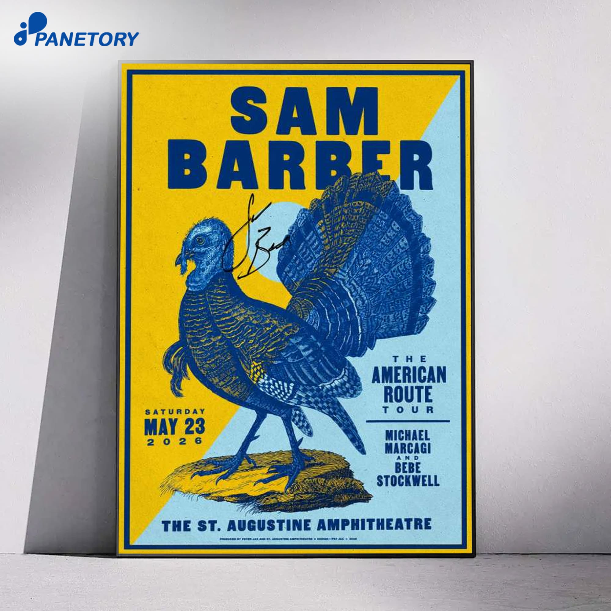 Sam Barber Concert St. Augustine Florida Signature May 23 2026 Poster 4 Sam Barber Concert St. Augustine Florida Signature May 23 2026 Poster 1