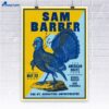 Sam Barber Concert St. Augustine Florida Signature May 23 2026 Poster 3 Sam Barber Concert St. Augustine Florida Signature May 23 2026 Poster 3