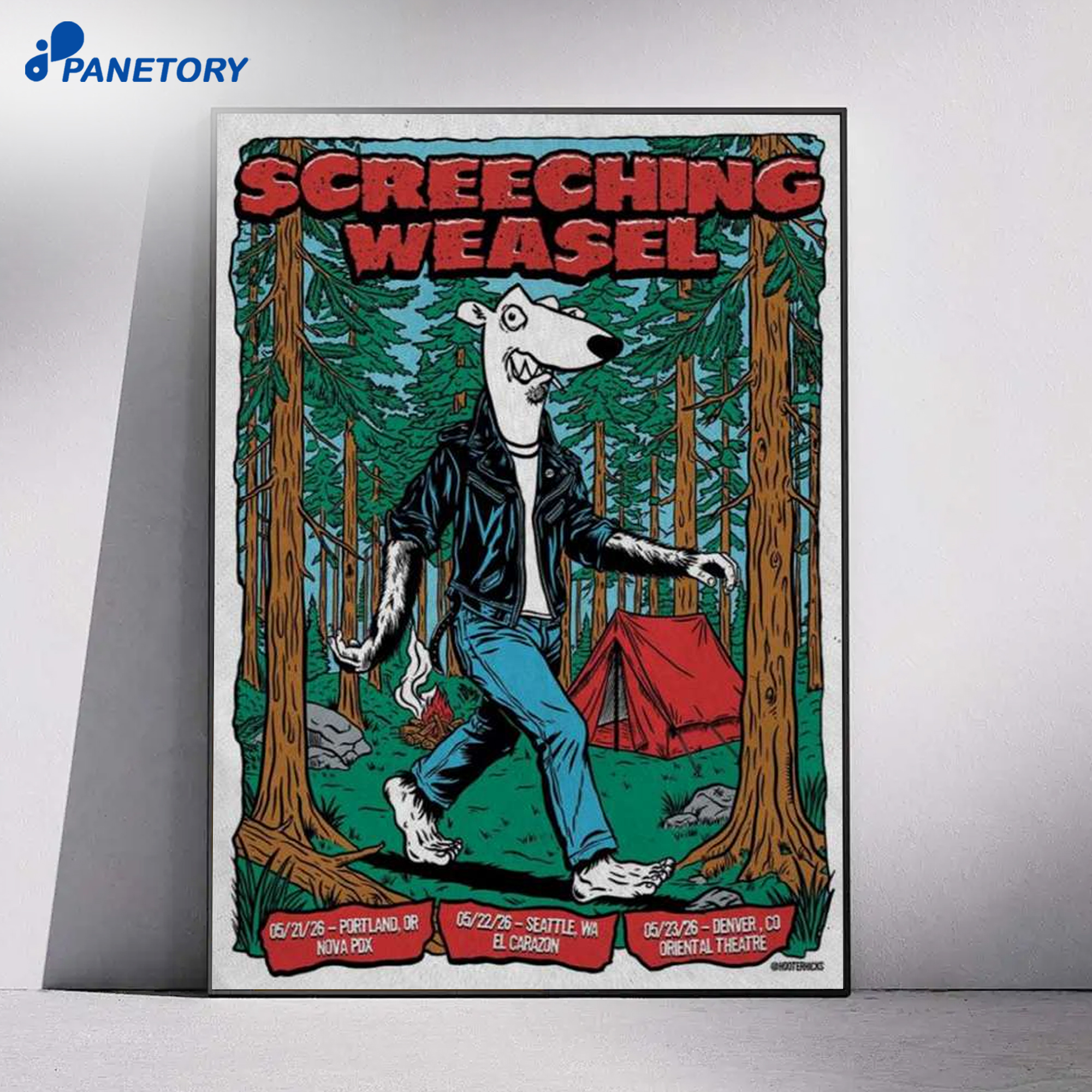 Screeching Weasel Seattle Wa May 22 2026 Poster 4 Screeching Weasel Seattle Wa May 22 2026 Poster 1
