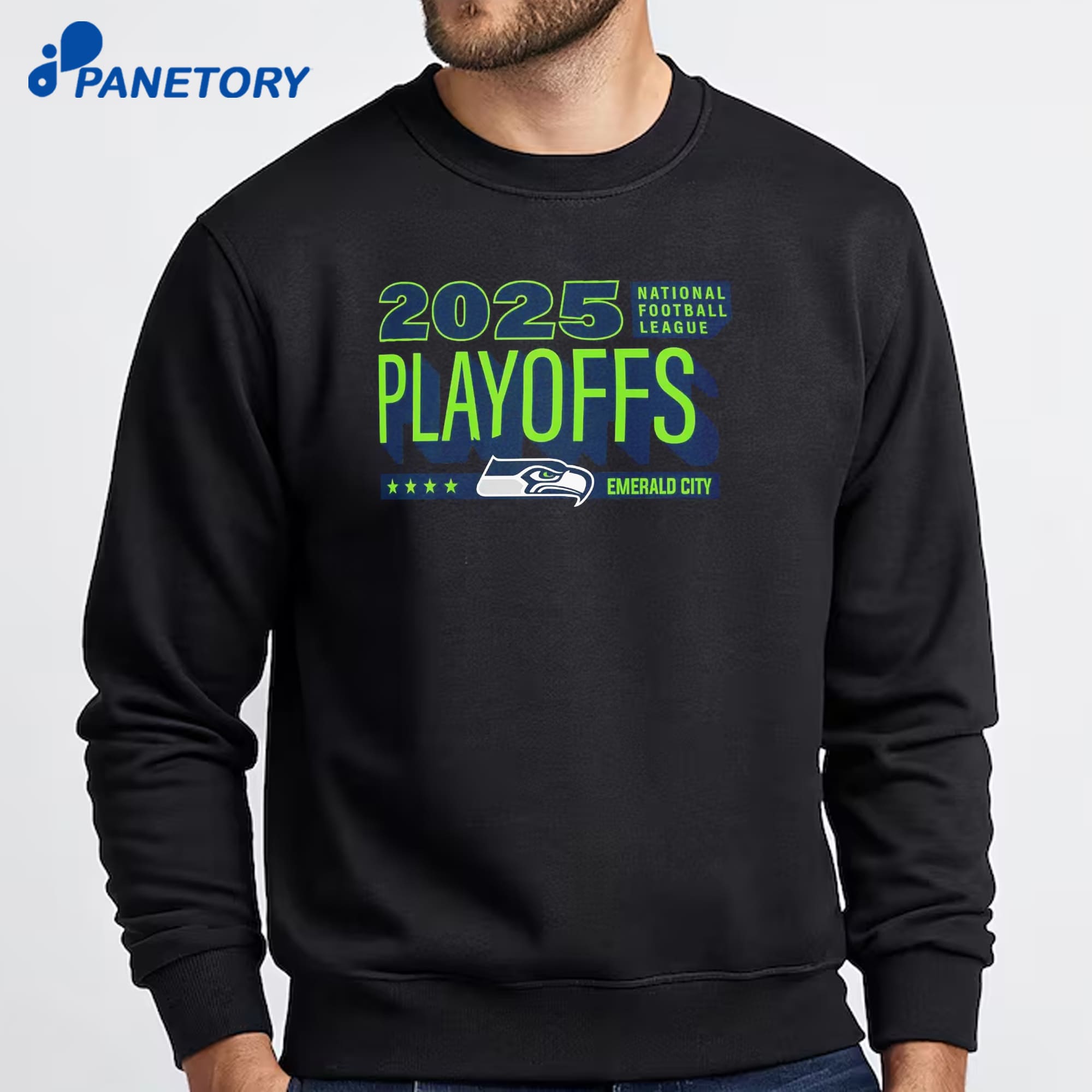 Seattle Seahawks 2025 Playoffs Emerald City T-Shirt 6 Seattle Seahawks 2025 Playoffs Emerald City T-Shirt 2