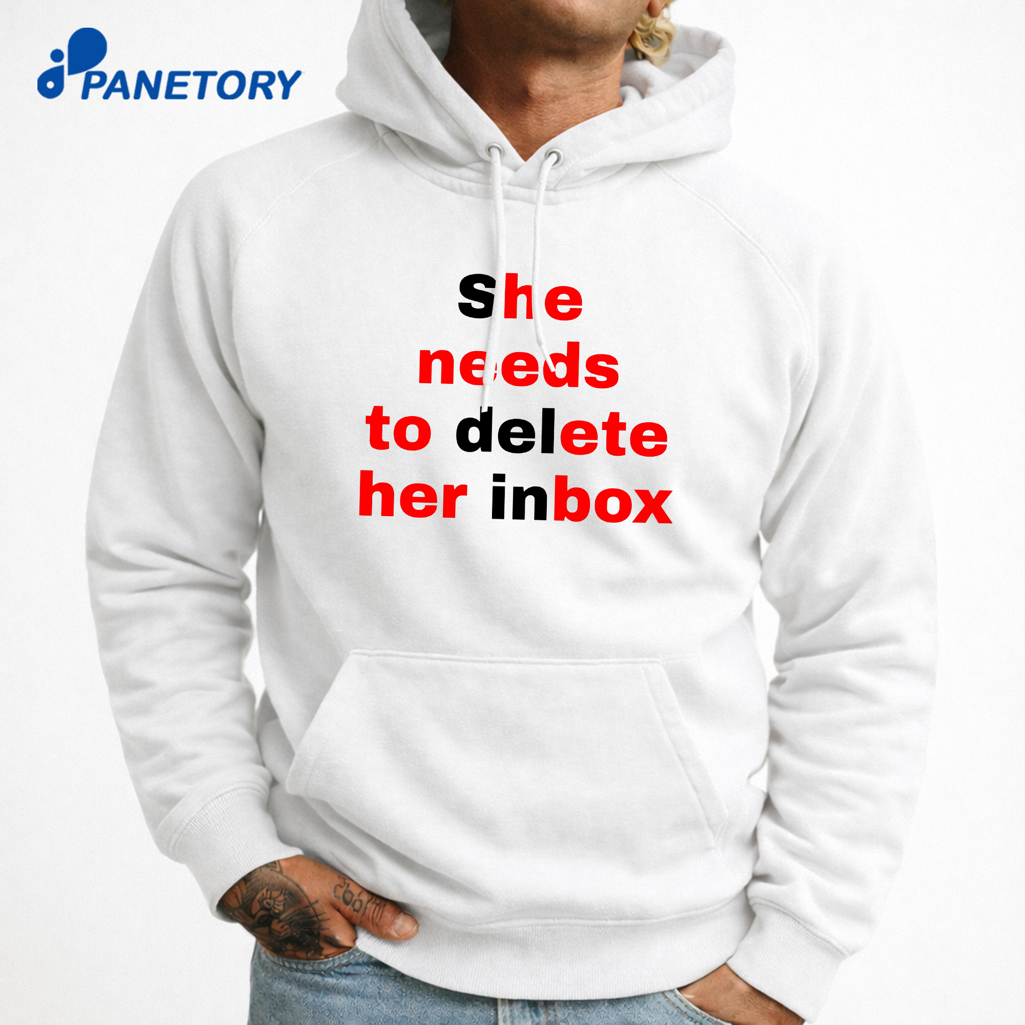 She Needs To Delete Her Inbox He Needs To Ete Her Box T-Shirt 7 She Needs To Delete Her Inbox He Needs To Ete Her Box T-Shirt 3