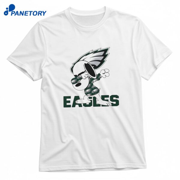 Snoopy Dabbing Philadelphia Eagles T-Shirt