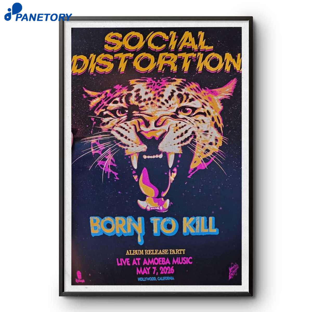 Social Distortion Born To Kill May 7 2026 Poster 2 Social Distortion Born To Kill May 7 2026 Poster