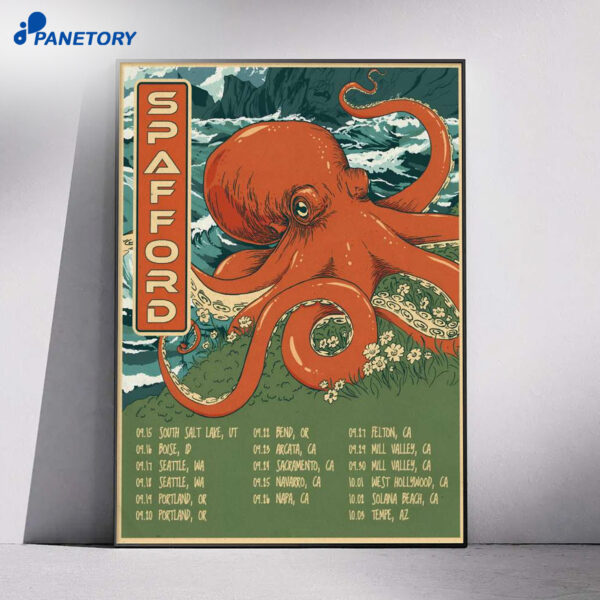 Spafford Fall Tour 2026 Poster