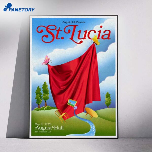 St. Lucia San Francisco CA May 17 2026 Poster