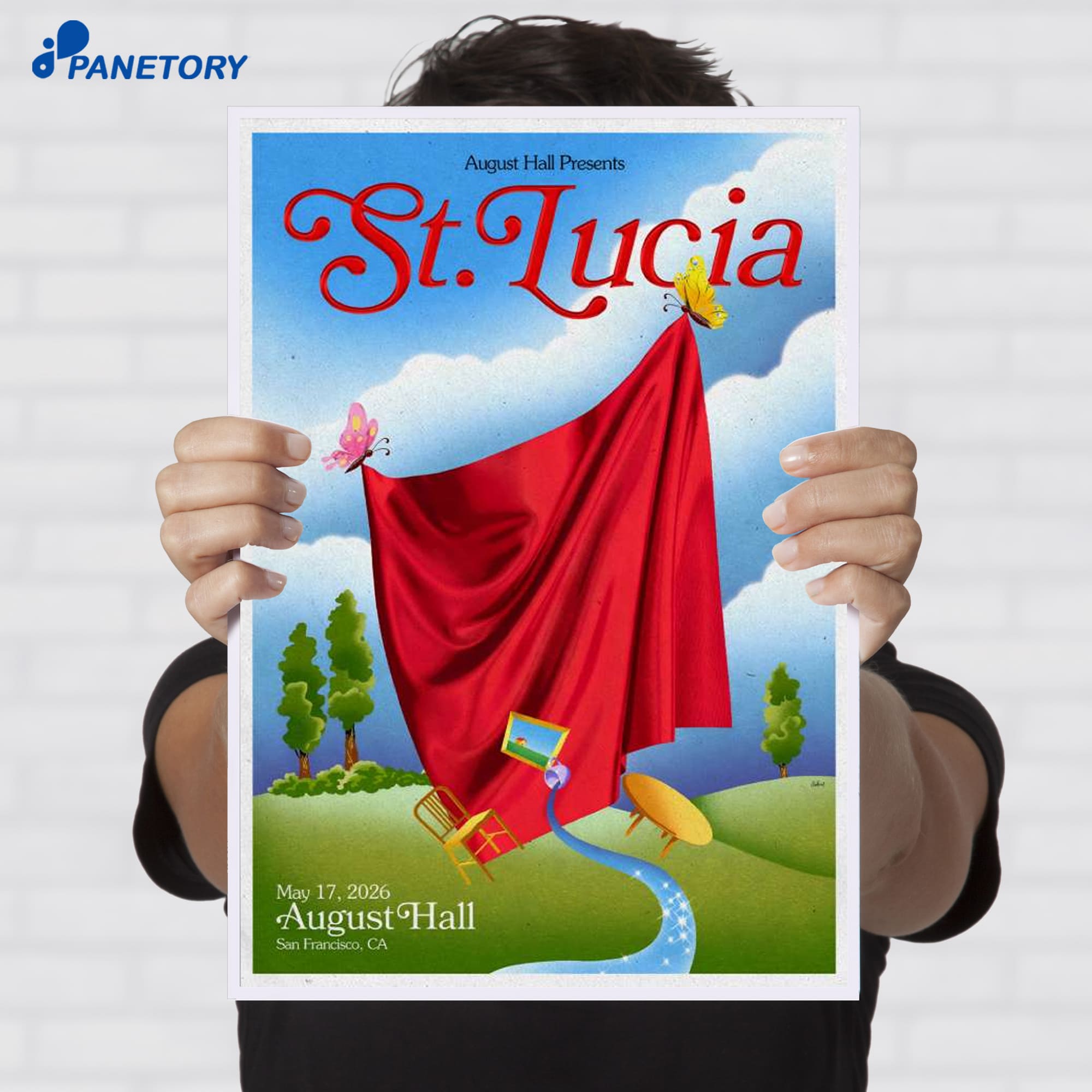 St. Lucia San Francisco Ca May 17 2026 Poster St. Lucia San Francisco Ca May 17 2026 Poster