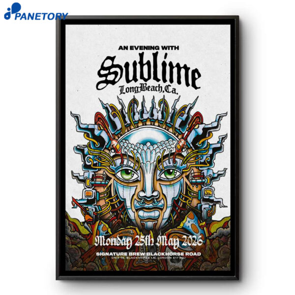 Sublime Signature Brew Blackhorse Road London UK May 25 2026 Poster