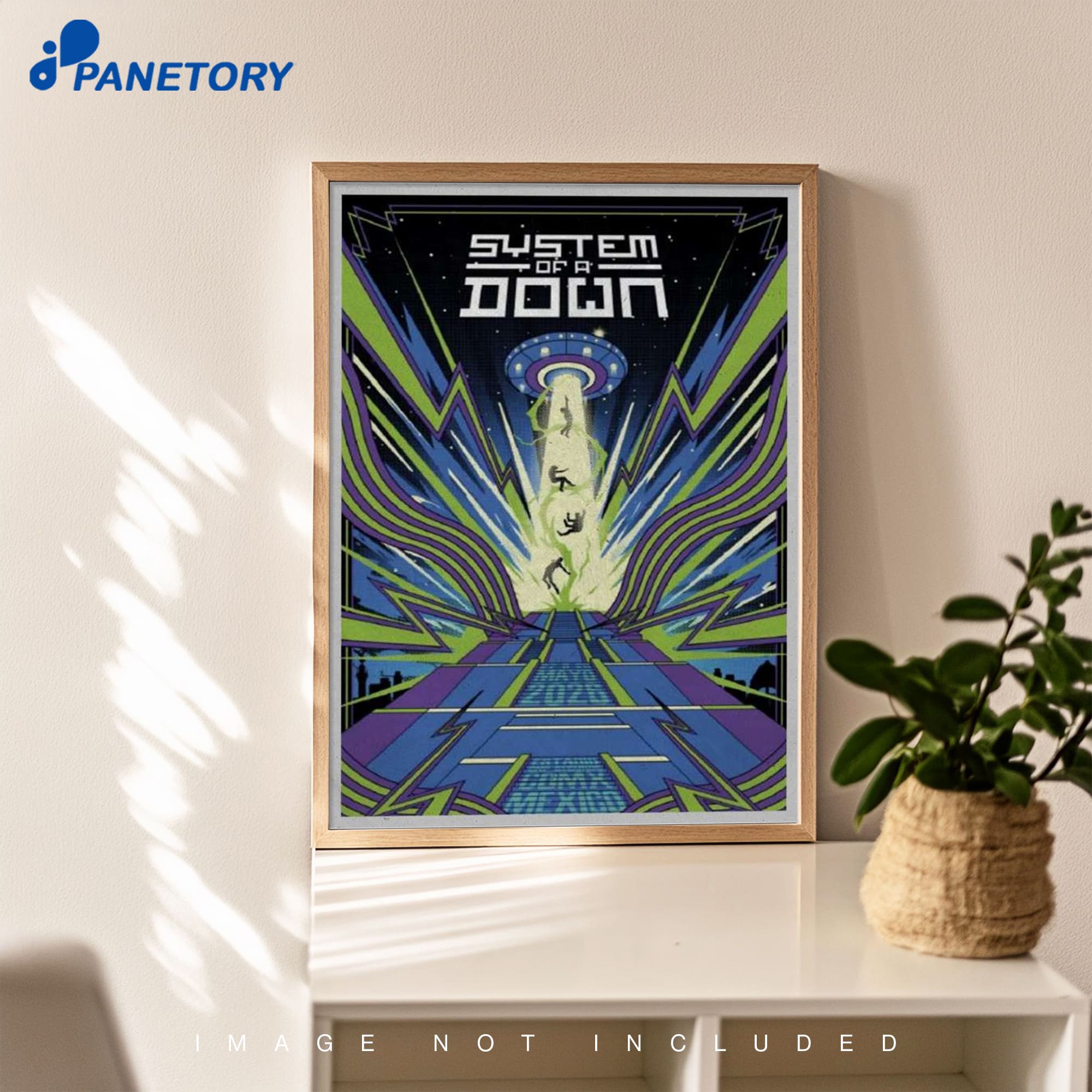 System Of A Down Mexico City 2026 Poster System Of A Down Mexico City 2026 Poster