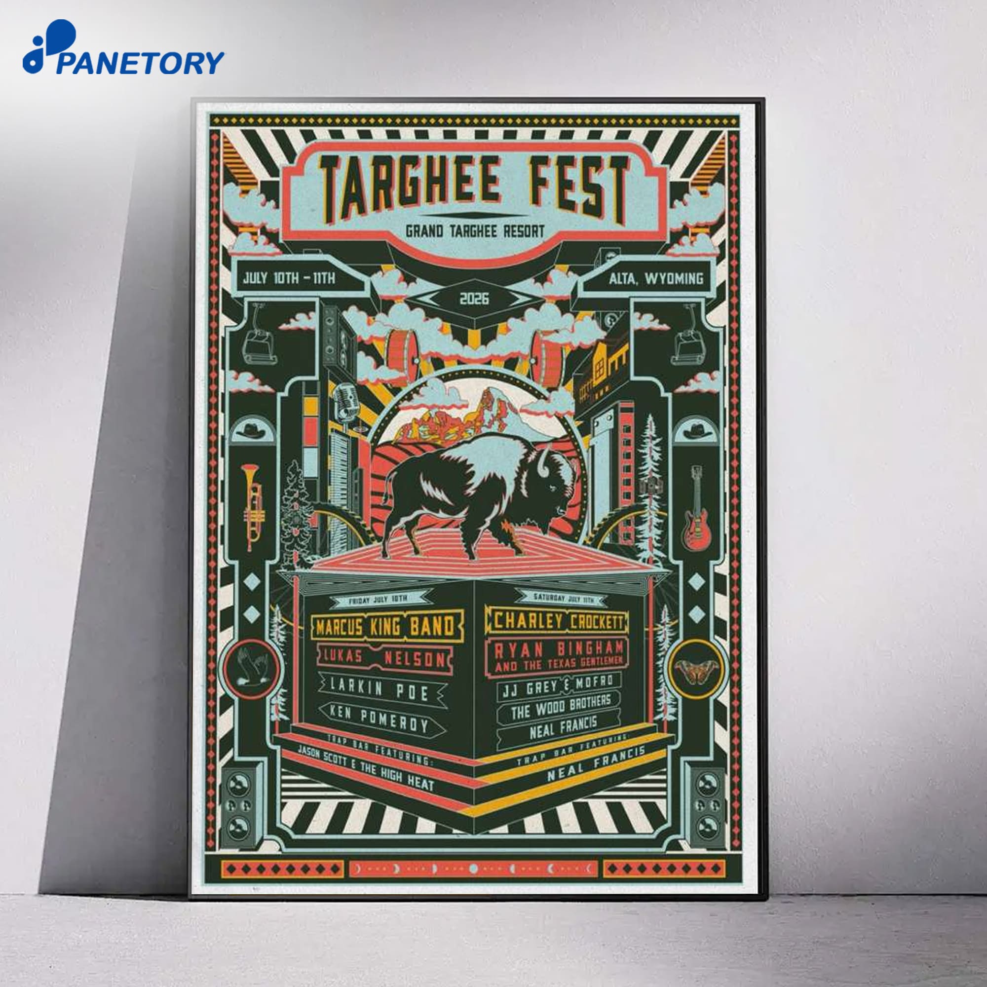 Targhee Fest Grand Targhee Resort Jul 10-11 2026 Poster 4 Targhee Fest Grand Targhee Resort Jul 10-11 2026 Poster 1