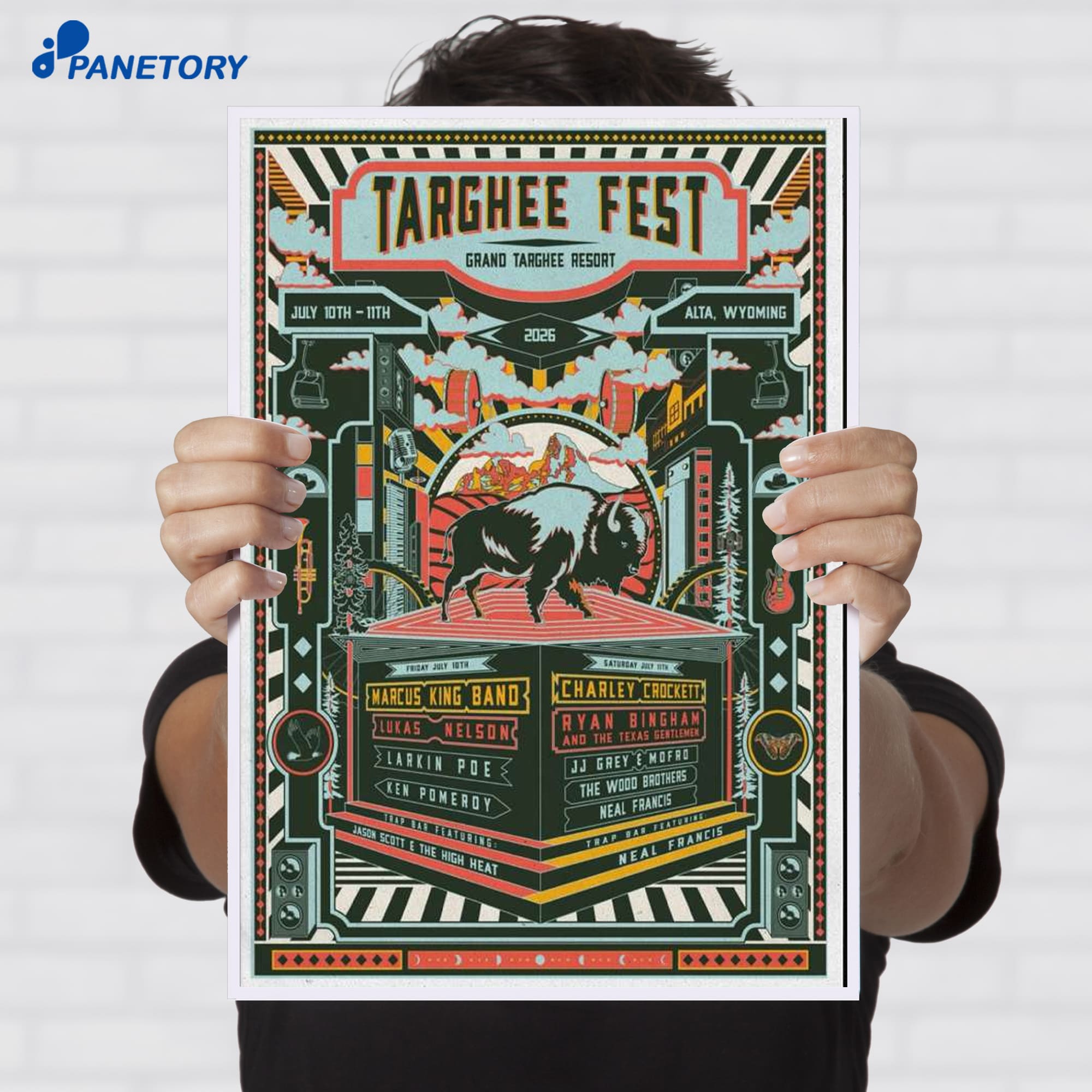 Targhee Fest Grand Targhee Resort Jul 10-11 2026 Poster Targhee Fest Grand Targhee Resort Jul 10-11 2026 Poster
