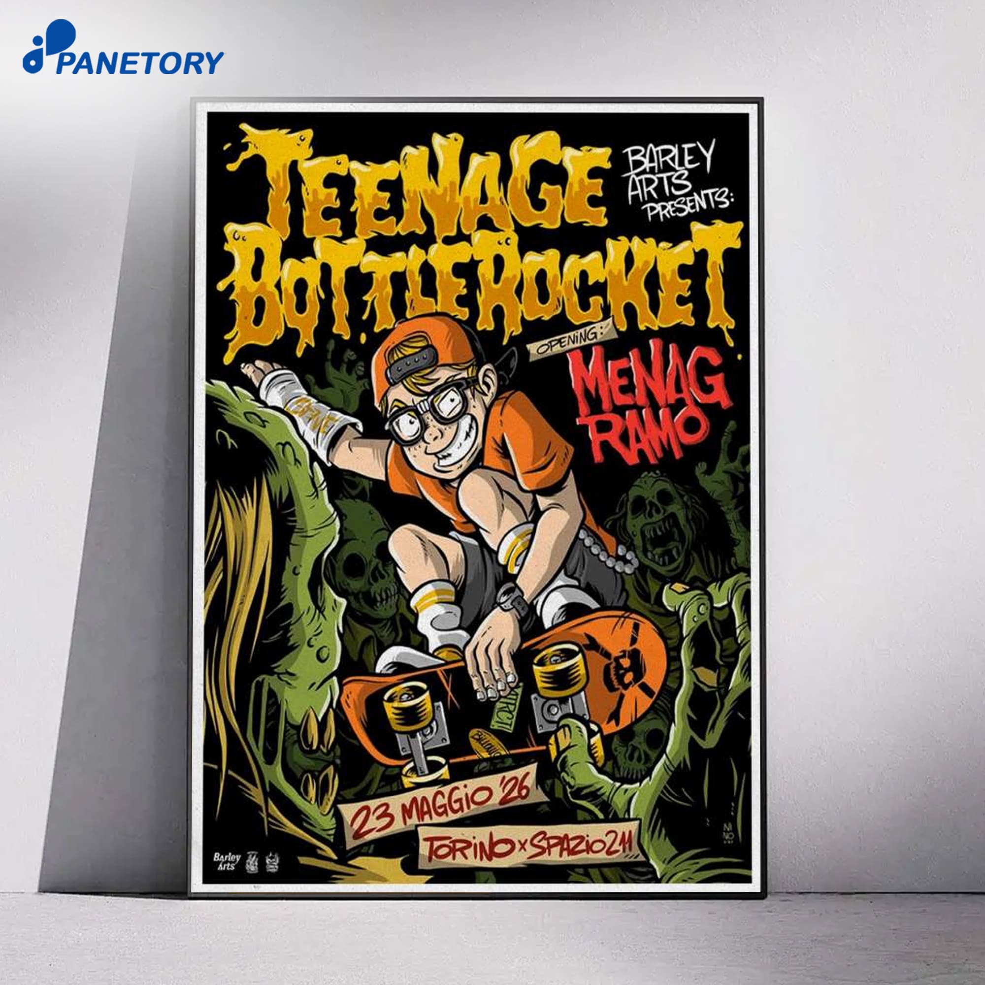 Teenage Bottlerocket Turin It May 23 2026 Poster 4 Teenage Bottlerocket Turin It May 23 2026 Poster 1