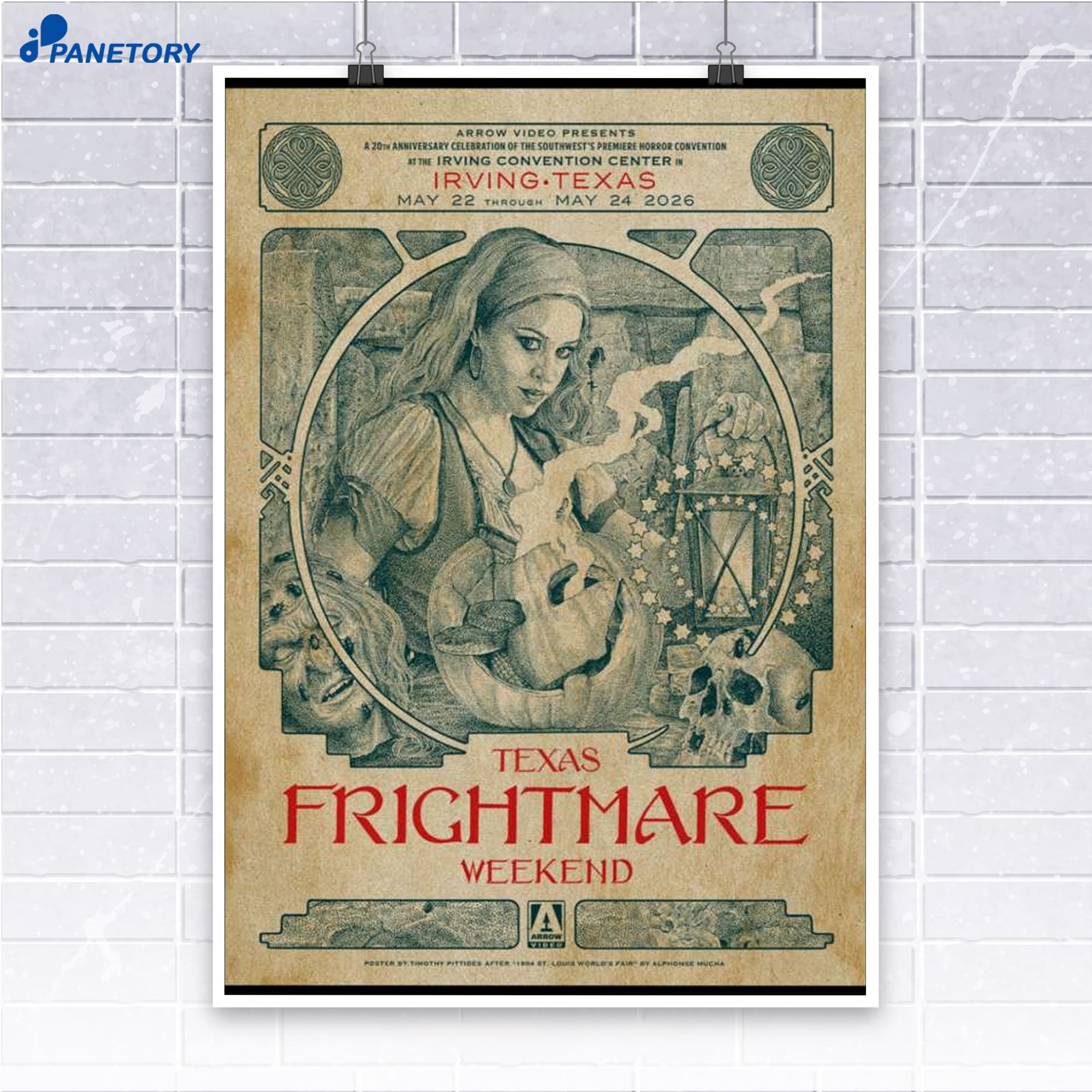 Texas Frightmare Weekend Irving Tx May 24 2026 Poster Texas Frightmare Weekend Irving Tx May 24 2026 Poster