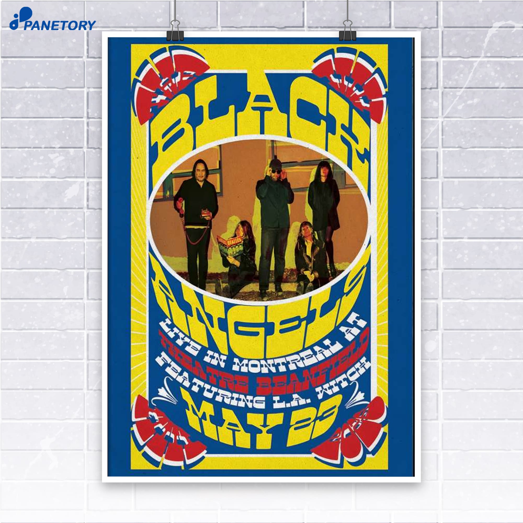 The Black Angels Montréal Qc May 23 2026 Poster The Black Angels Montréal Qc May 23 2026 Poster