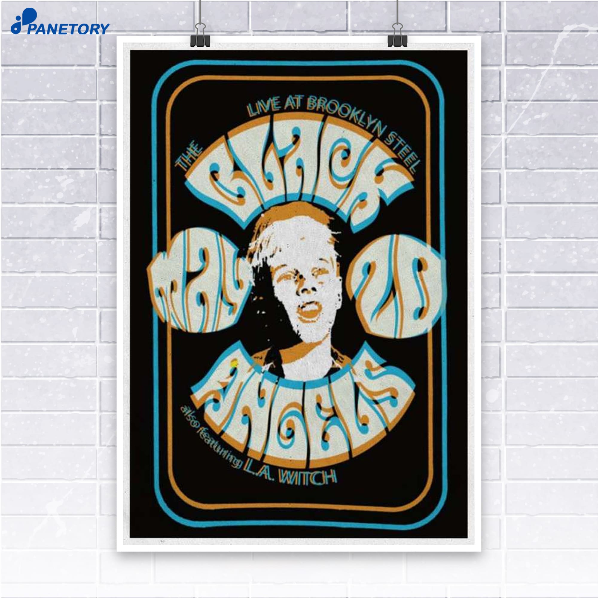 The Black Angels Show Brooklyn May 20 2026 Poster The Black Angels Show Brooklyn May 20 2026 Poster