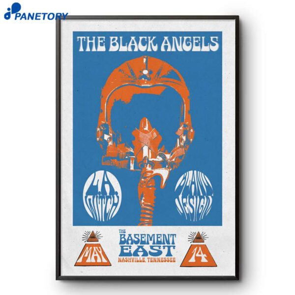 The Black Angels The Basement East Nashville TN May 14 2026 Poster