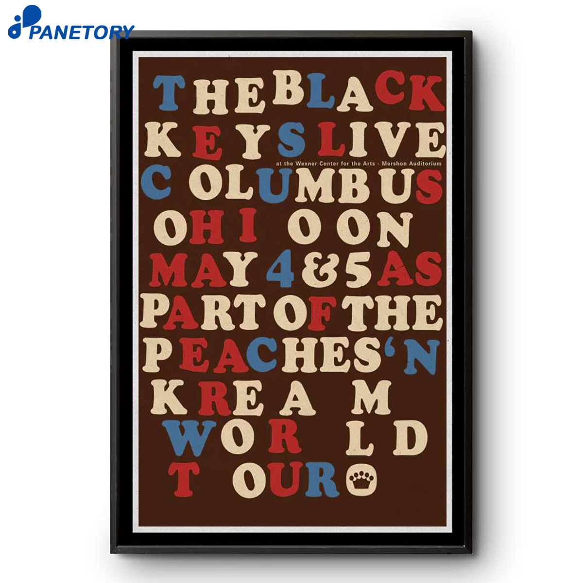The Black Keys Mershon Auditorium Columbus Oh May 4-5 2026 Poster 2 The Black Keys Mershon Auditorium Columbus Oh May 4-5 2026 Poster