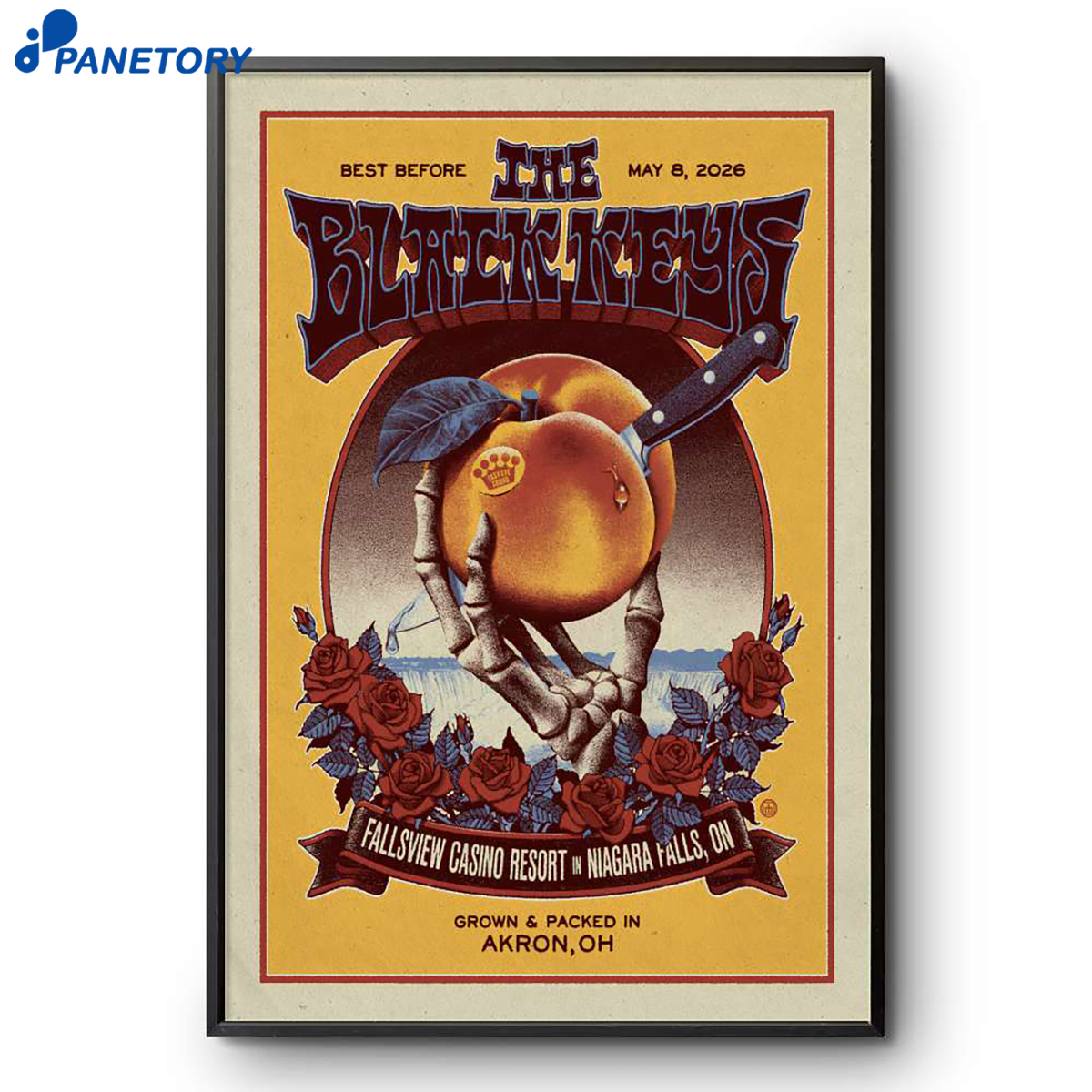 The Black Keys Niagara Falls Tour May 8 2026 Poster 2 The Black Keys Niagara Falls Tour May 8 2026 Poster