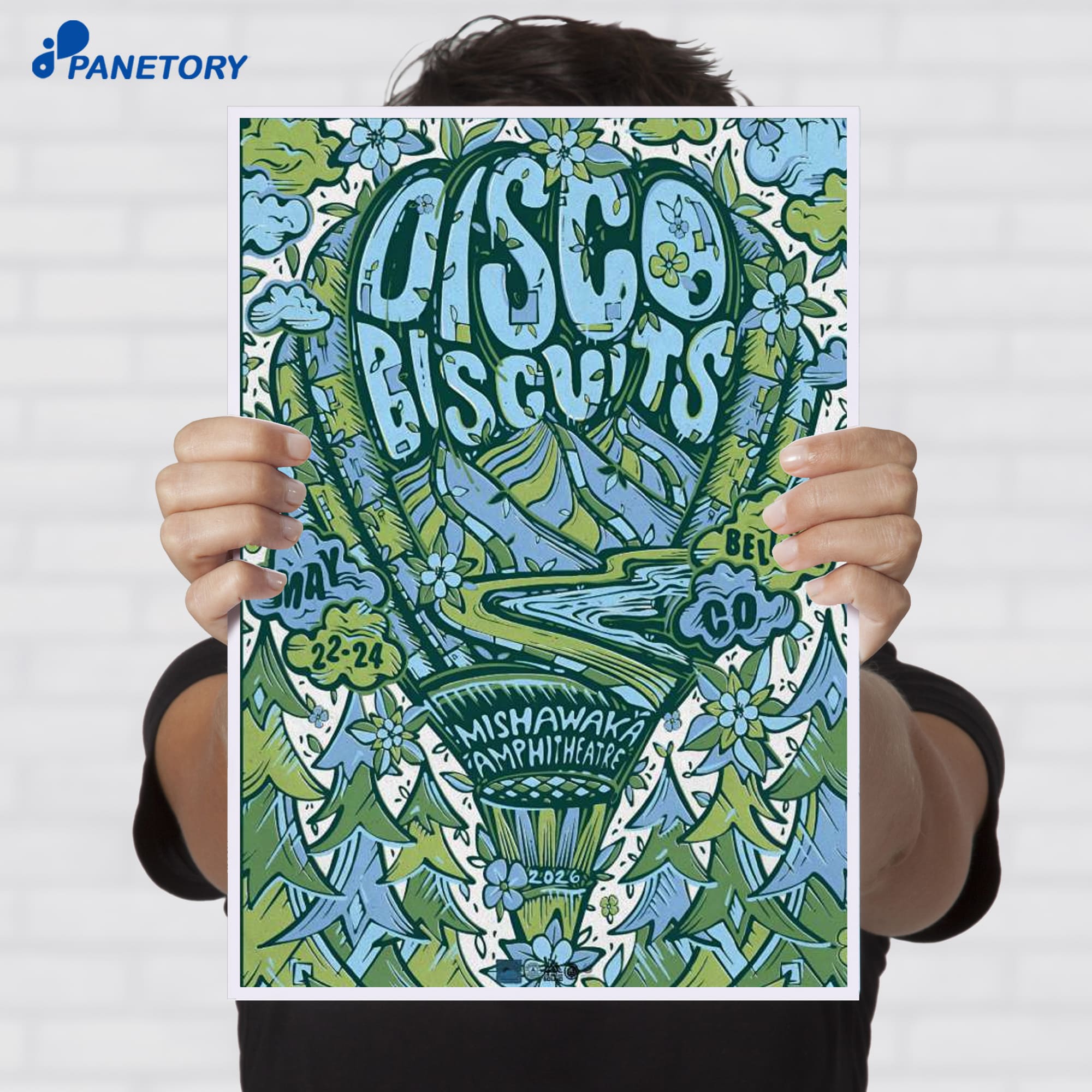 The Disco Biscuits Bellvue Co May 22 24 2026 Poster The Disco Biscuits Bellvue Co May 22 24 2026 Poster