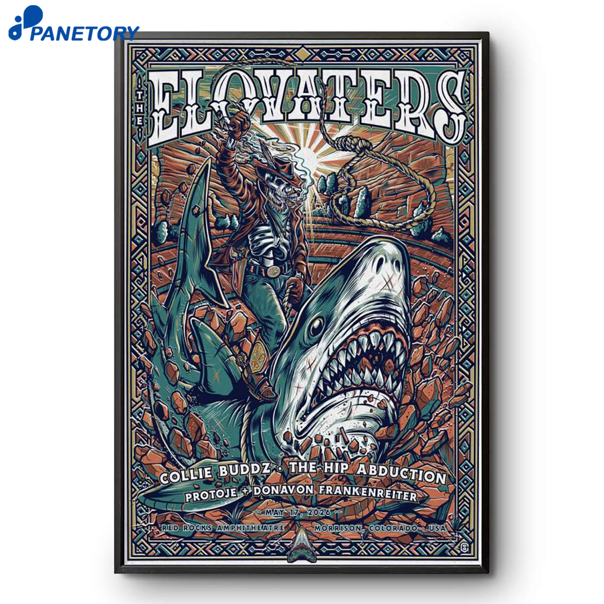 The Elovaters Red Rocks Show May 17 2026 Poster 2 The Elovaters Red Rocks Show May 17 2026 Poster