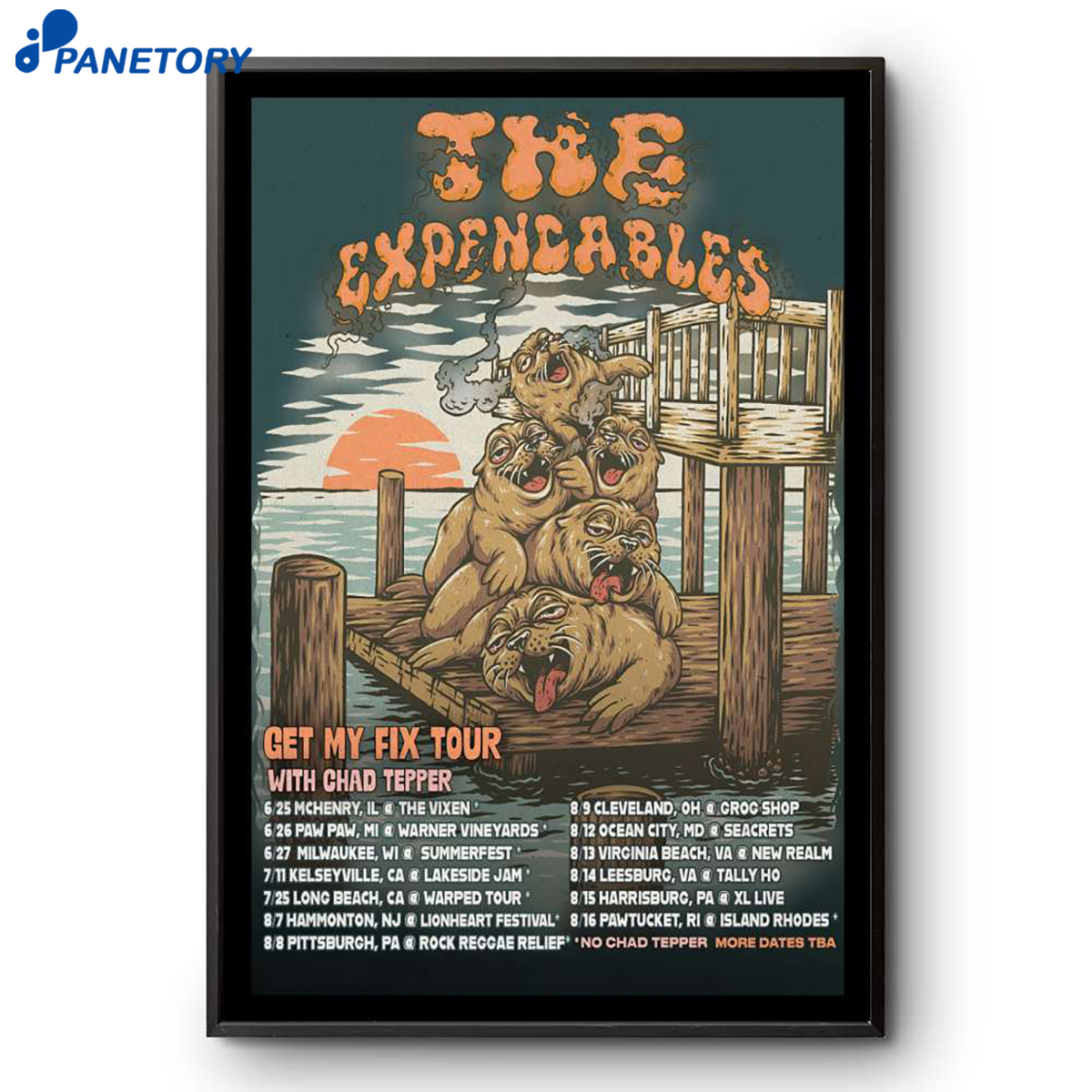 The Expendables Get My Fix Tour 2026 Poster 2 The Expendables Get My Fix Tour 2026 Poster