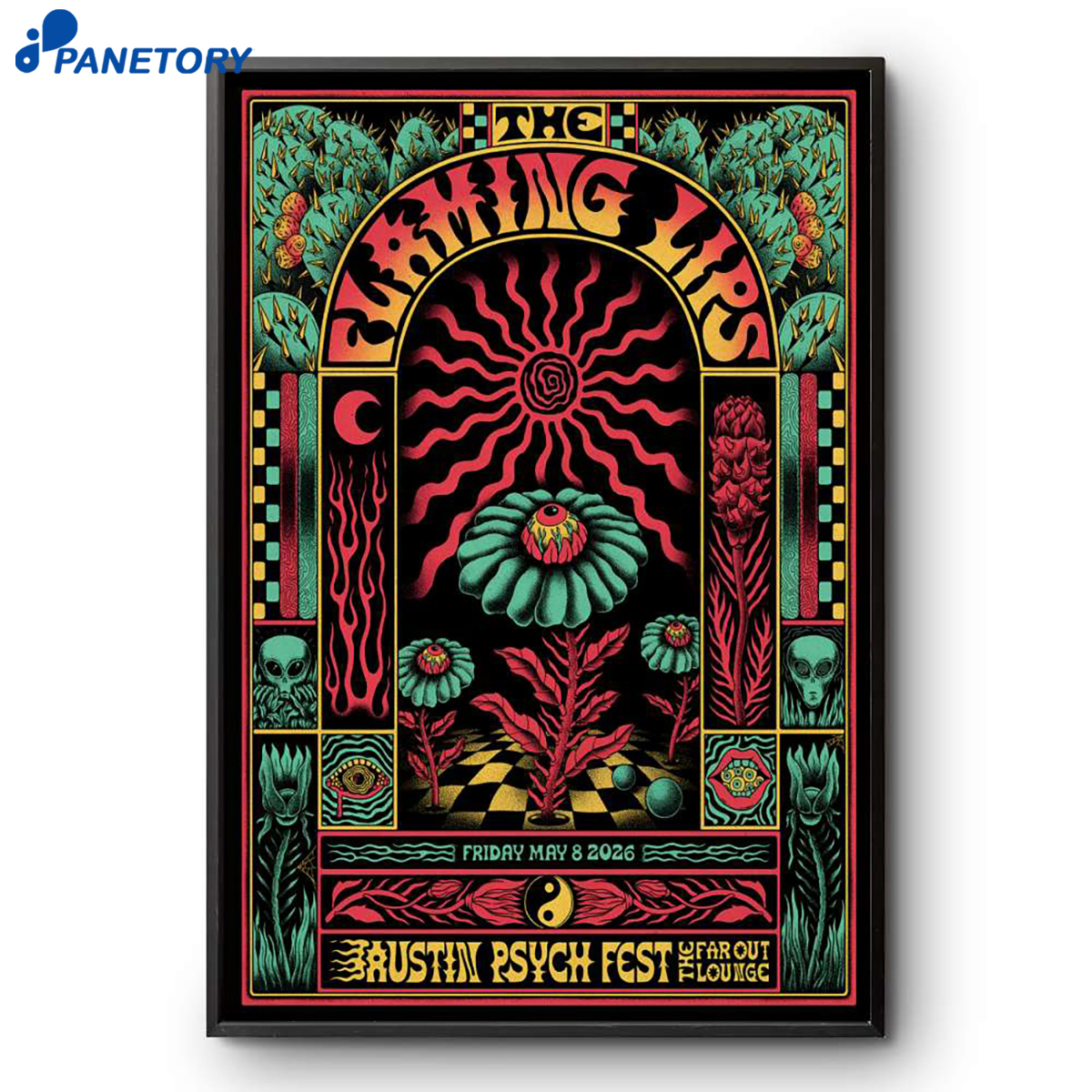 The Flaming Lips Austin Psych Fest Austin Tx May 8 2026 Poster 2 The Flaming Lips Austin Psych Fest Austin Tx May 8 2026 Poster