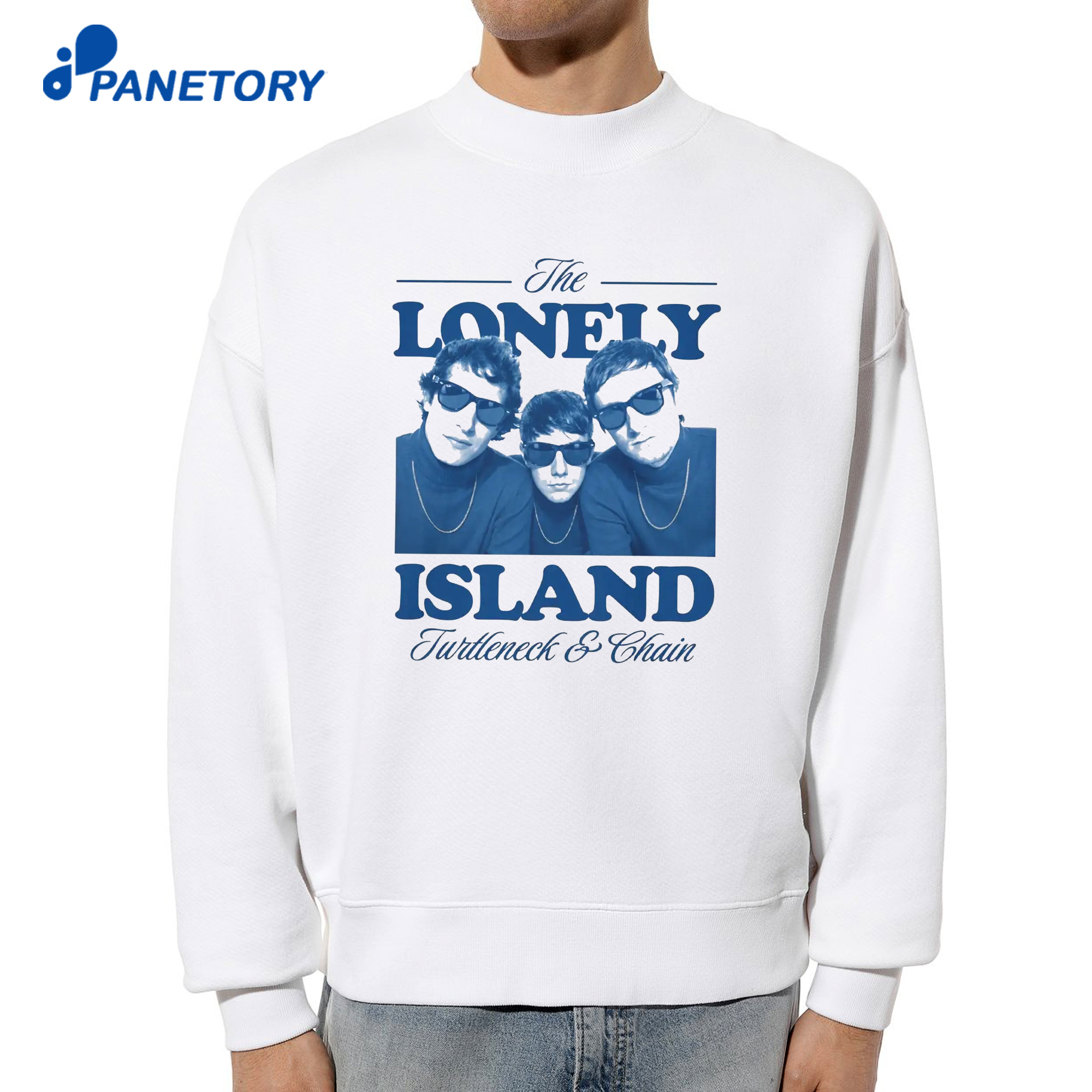 The Lonely Island Turtleneck &Amp; Chain T-Shirt 6 The Lonely Island Turtleneck & Chain T-Shirt 2